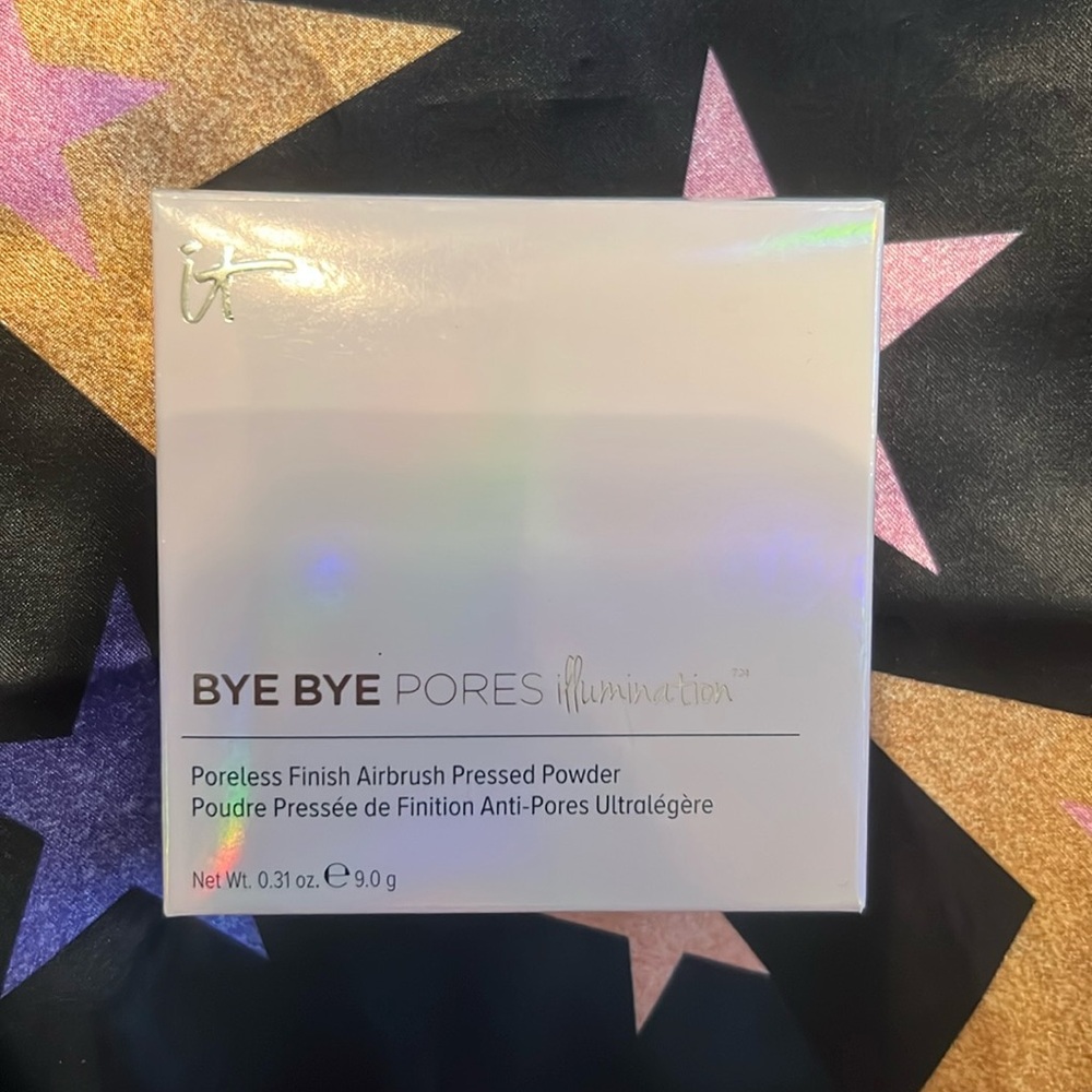 It Cosmetics Bye Bye Pores Illumination Pressed Powder NIB Sephora Ulta